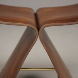 Tabouret papillon en contreplaqué par Sori Yanagi pour Tendo Mokko, années 1970