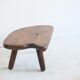 Wooden free-form coffee table