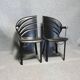 Chaises postmodernes de Naos Italie 1980