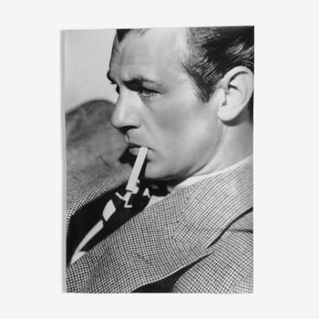 Photographie Gary Cooper star cinéma années 30