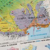 MDI school map "France climate"