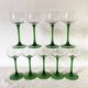 Verres a pieds vintage