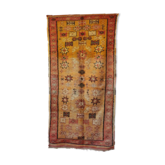 Old moroccan carpet - 147 x 299 cm