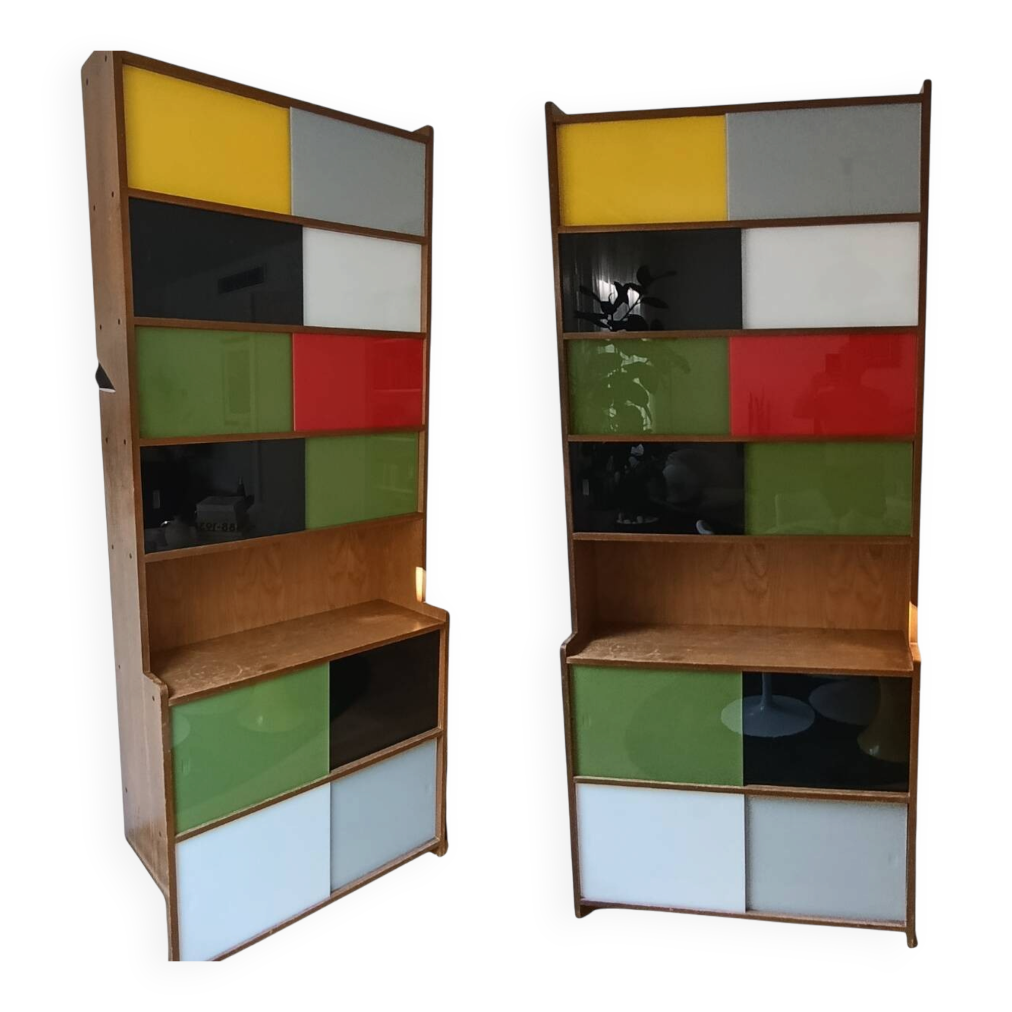 "Oscar" Library by Didier Rozaffy, 1960s/70s
