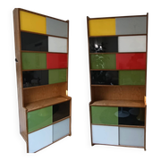 "Oscar" Library by Didier Rozaffy, 1960s/70s