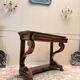 CONSOLE IN MAHOGANY FROM THE RESTORATION PERIOD 19TH CENTURY