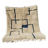 Tapis bérbère fait main entièrement 200x150