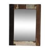 Teak mirror