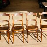 Suite of 4 Thonet chairs 1900