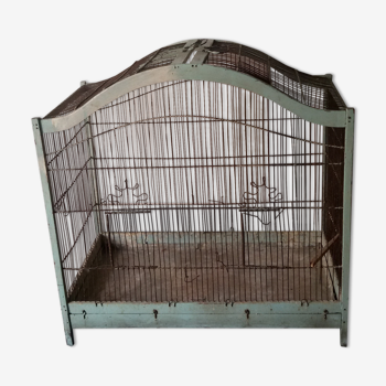 Cage à oiseaux en pagode milieu XXème