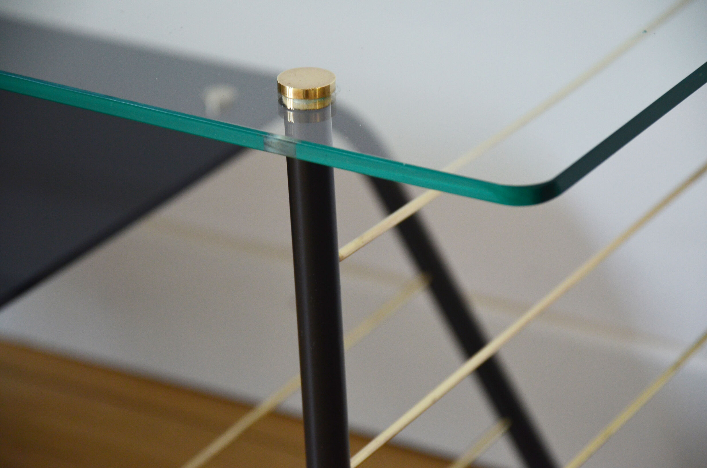 Table basse porte revues années 60