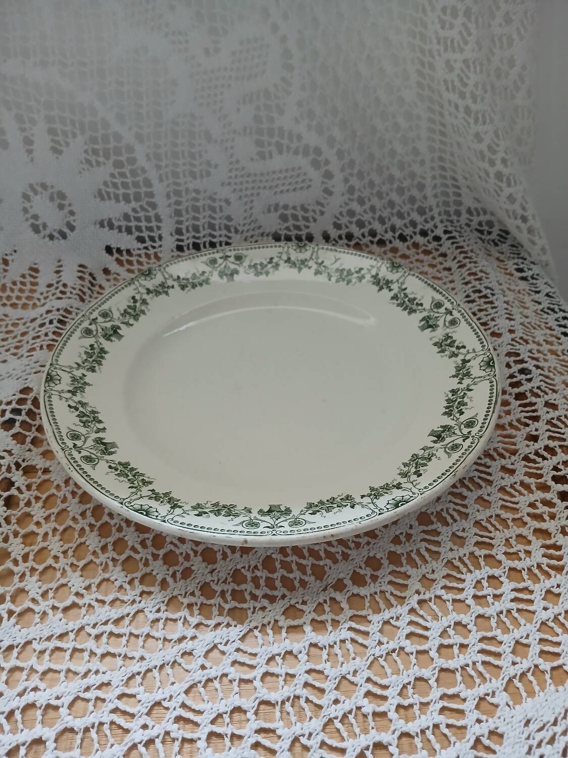 Antique ironstone dish
