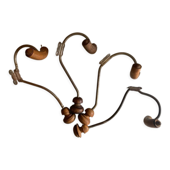 Set of 4 double hooks