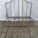 Wrought iron folding bed