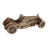 Sports Car in balsa wood
