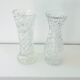 Vases en cristal taillé