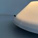 Simple opal glass wall light from the mid-century by Lamperti, 1960s, Italy.