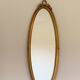 Miroir ovale Empire 100x35cm