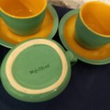 Tea and Coffee set ceramic Naj Oleari Massimo Iosa Ghini 80s