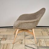 Shell Lounge Chair by Miroslav Navratil, 1960s, Czechoslovakia