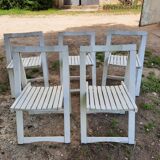 5 folding garden chairs