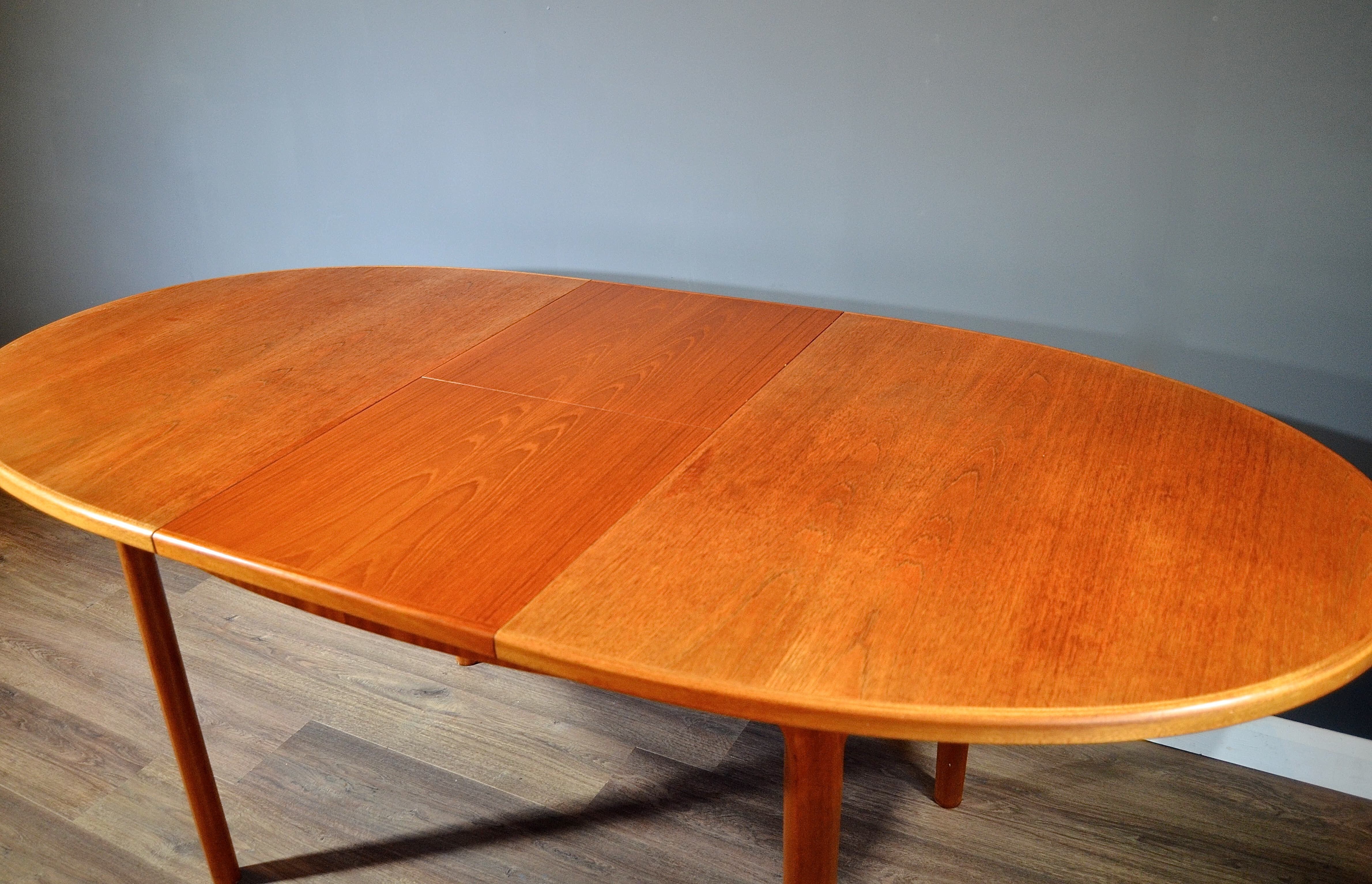 McIntosh Oblong Teak Extending Table.