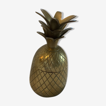 Seau à glace ananas en laiton