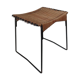 Raoul Guys stool for Airborne in wicker and metal 50s