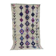 Handmade moroccan berber rug 217 x 117 cm