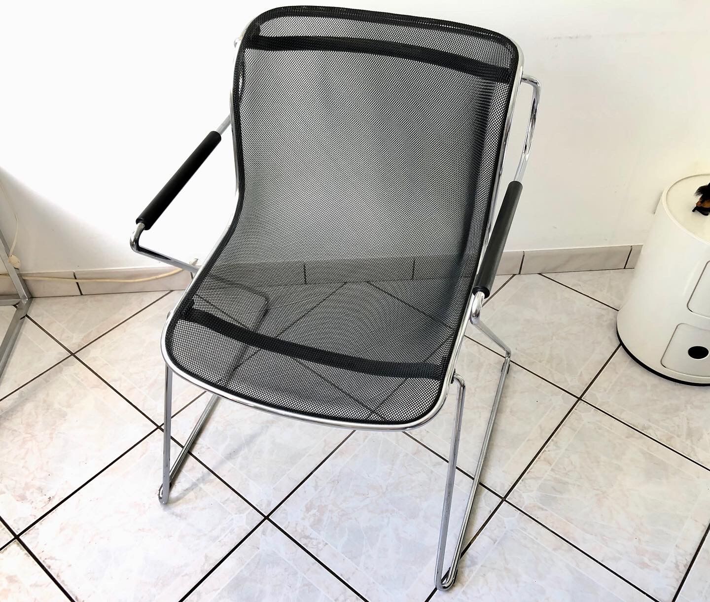 Chair Charles Pollock Penelope edition Anonima Castelli 1982