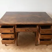 Master's desk, former minister in solid oak