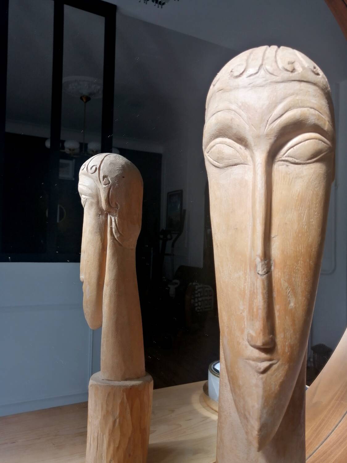 Wood sculpture