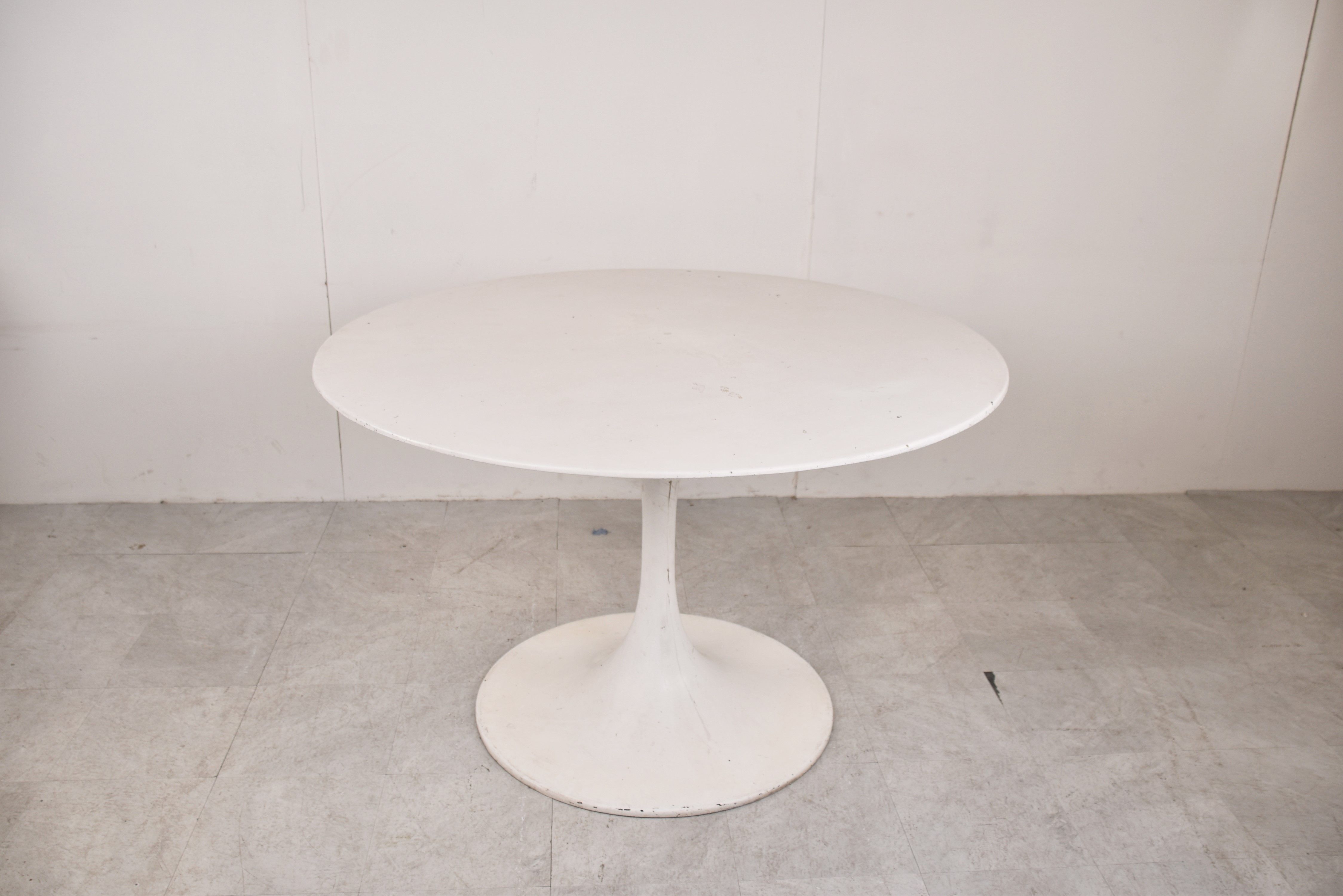 Vintage space age fiberglass dining set, 1960s