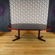 Scandinavian round table by John Mortensen vintage 1960 rio rosewood