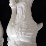 Pair of earthenware saturator vases