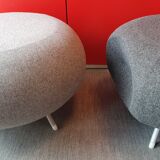 Set of 2 allermuir pebble poufs