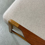 2seater sofa in oak by Tove & Edward Kindt-Larson