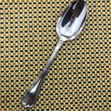 Large silver-plated spoon from Christofle, Rubans model