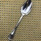 Large silver-plated spoon from Christofle, Rubans model