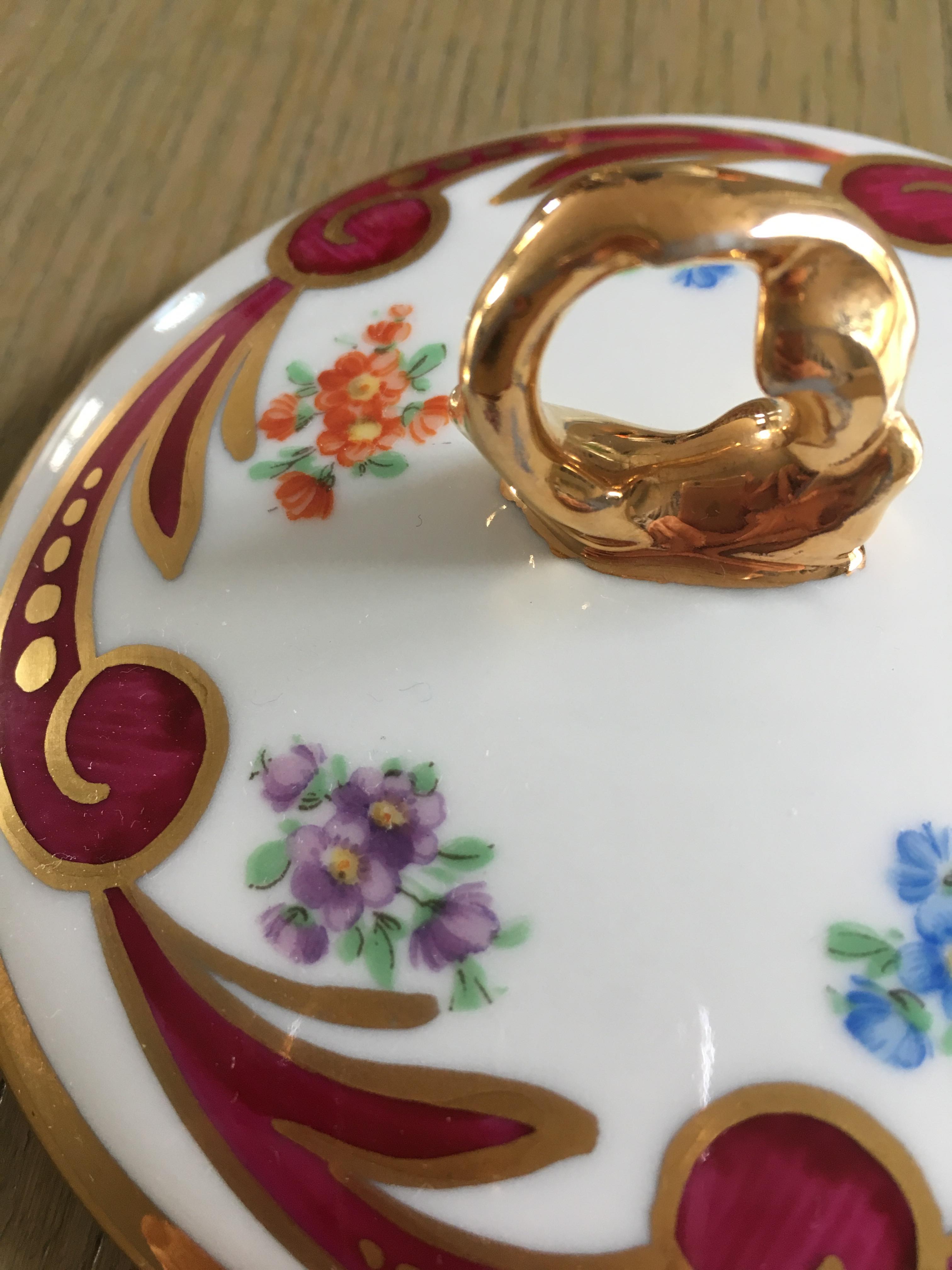 Old porcelain candy factory from Limoges