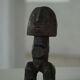 Set of 4 decorative handcrafted African wooden sculptures, mid-century.