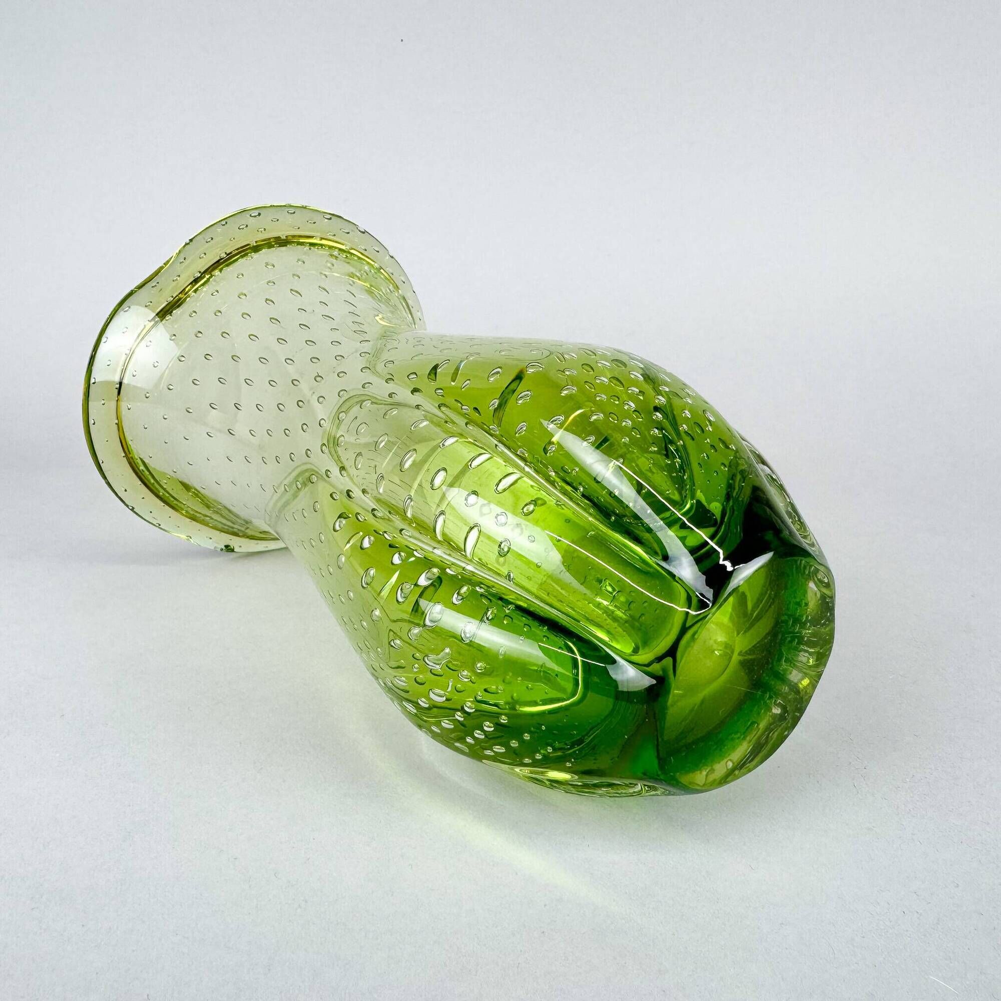 Vintage Art Glass Vase by Hana Machovska, Czechoslovakia, 1960s