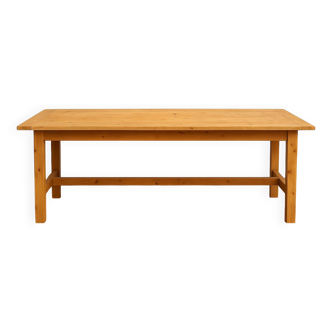 Solid wood farmhouse table 230cm