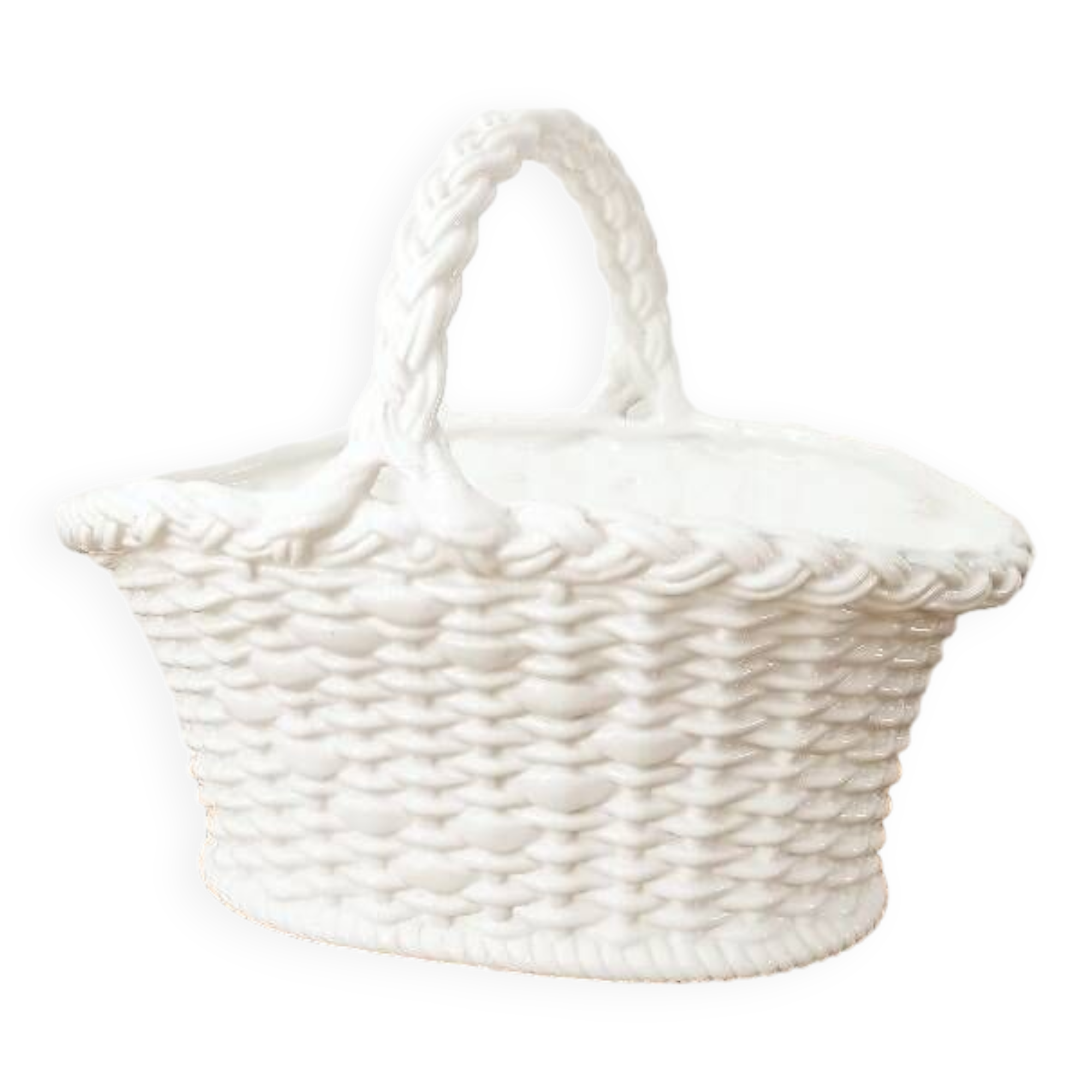 Large ceramic basket