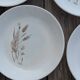 4 deep plates Sovirel in white opaline (1970)