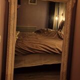 Antique pitted mirror