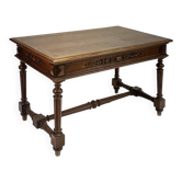 Oak solid wood desk
