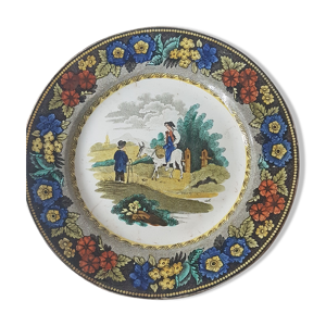 lot de 2 assiettes de