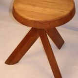 Pierre Chapo's pair of S31 stools