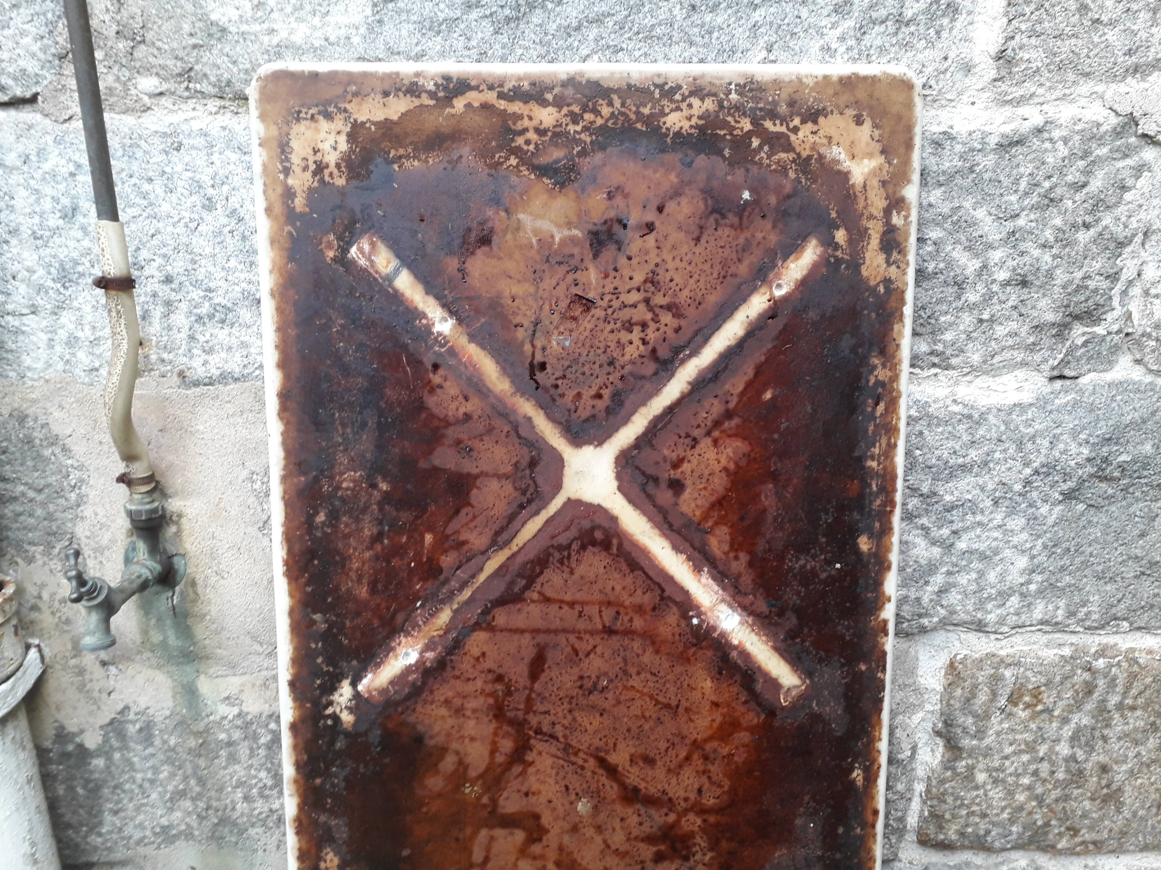 Bistro table marble top 145.5 cm